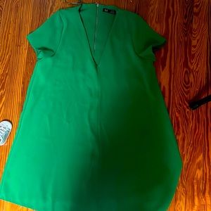 Size small Zara emerald green gorgeous dress
